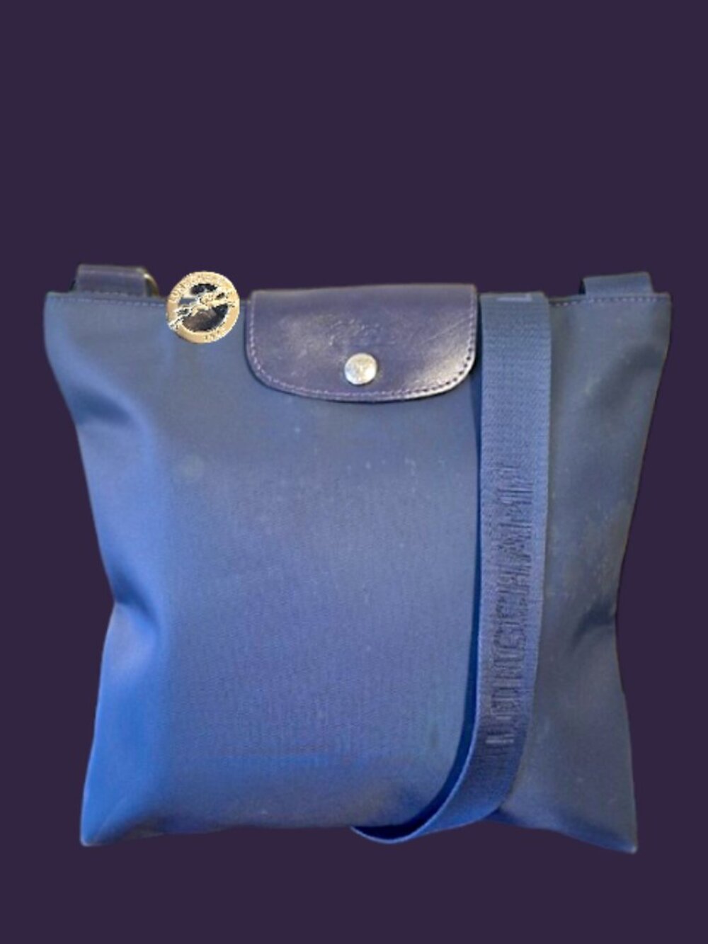 Longchamp Pliage Purple Grape Crossbody ✨Interior Tag: 0652611 NCA COM/A3 242300